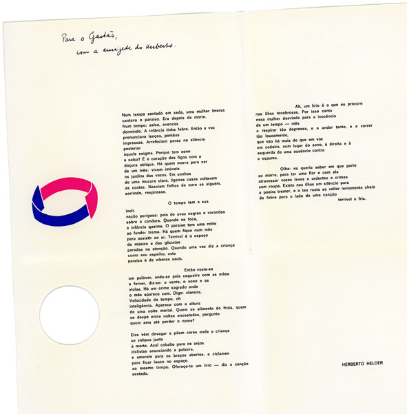 Num tempo sentado, 1969