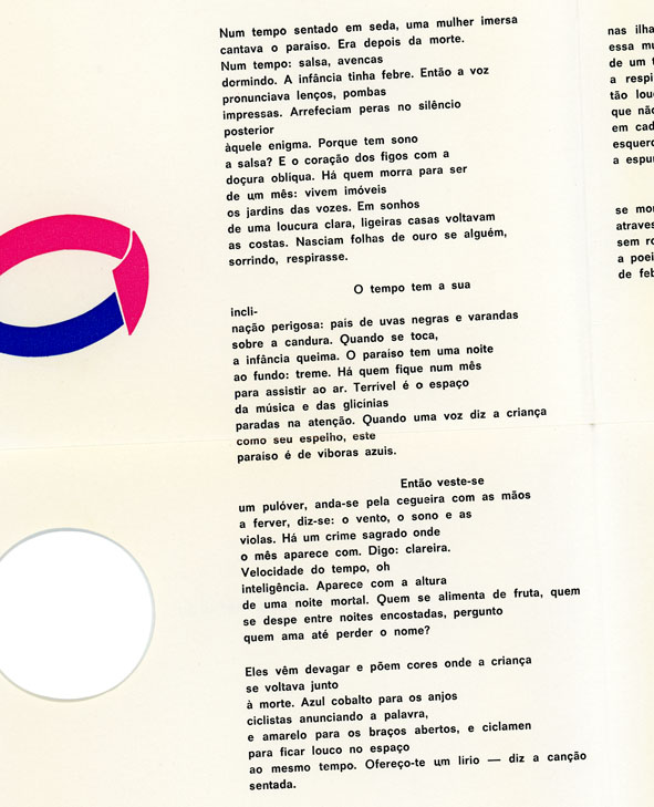 Num tempo sentado, 1969